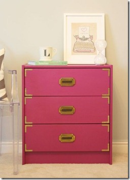 DIY Campaign Dresser