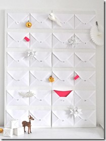 minimalist advent calendar